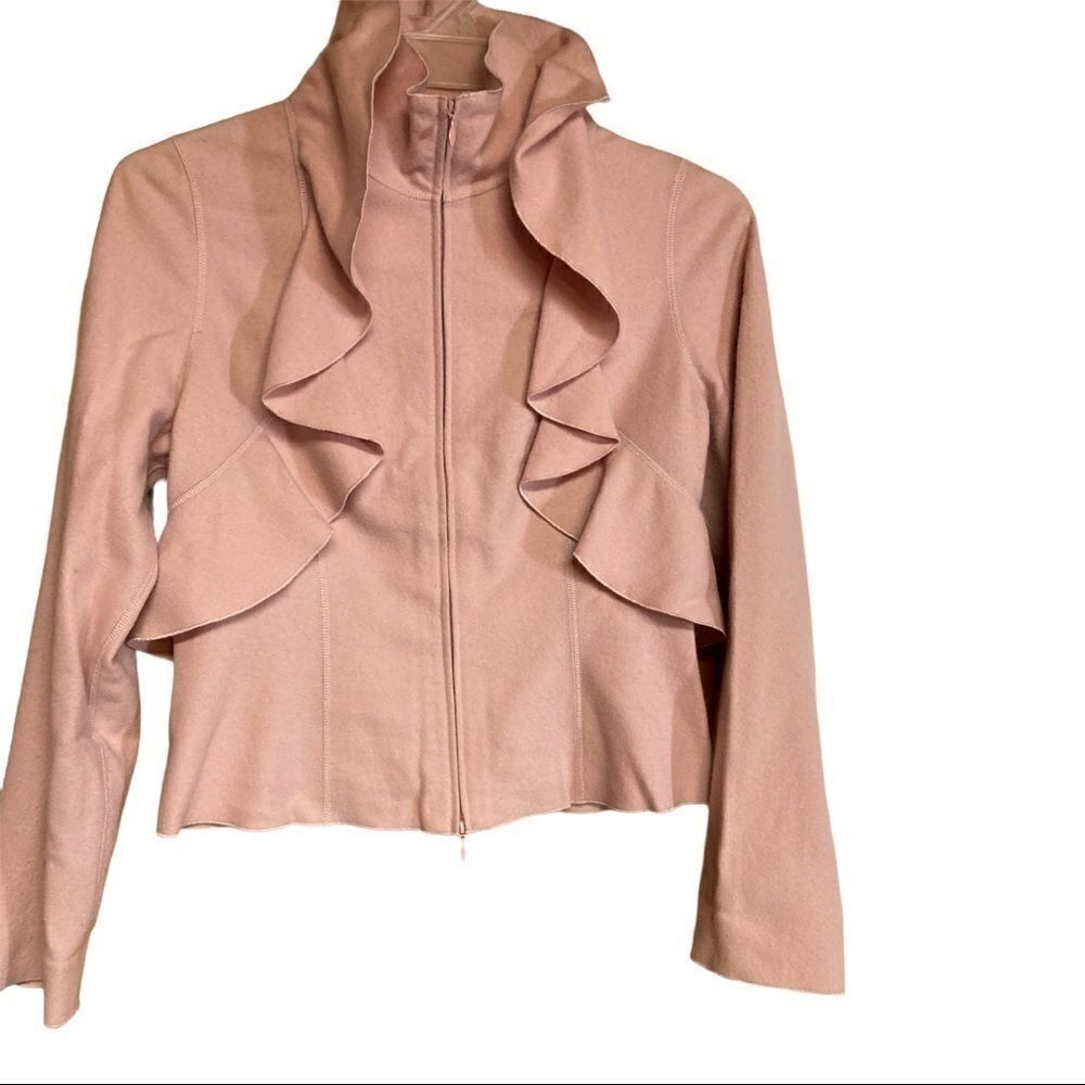 ECCOCI‎ Women’s Wool Blazer jacket outerwear size 10 peach